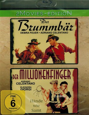BLU-RAY NEU/OVP - Der Brummbär (1986) / Der Millionenfinger (1979)