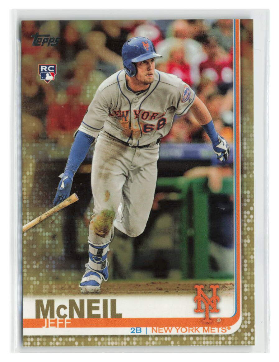 Jeff McNeil 2019 Topps Gold Rookie RC SP /2019 #281-NY METS
