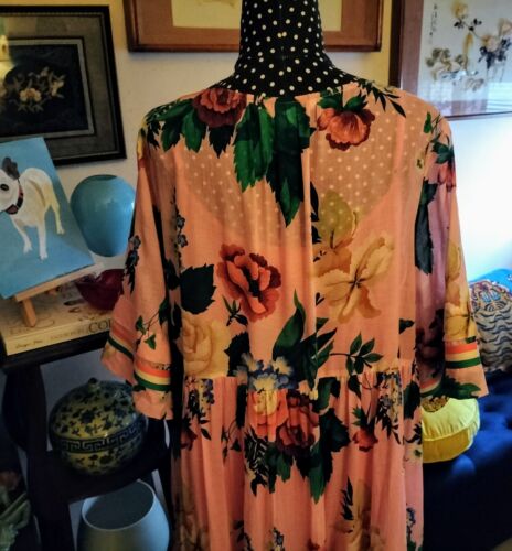 Trelise Cooper Mimosa Roses Dress 12 14 16 Worn2x +Free Slip bought 4 this dress - Picture 16 of 24