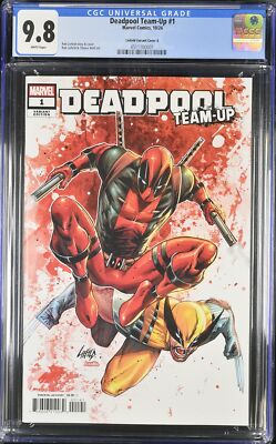 Deadpool Team-Up 1 CGC 9.8 Liefeld Variant Cover A