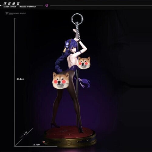 Jigenworld Studio Genshin Impact Raiden Shogun Resin Model 1/6