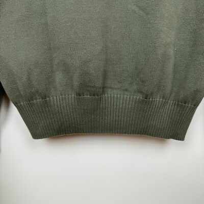 PRADA VINTAGE SWEATER PULLOVER V-NECK LONG SLEEVE COTTON JUMPER sz
