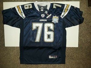 san diego chargers 50th anniversary jersey