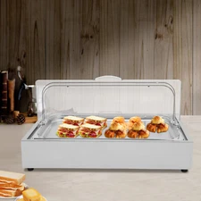 Ice Food Serving Display Tray Buffet Cold Serving Cooler Platter 6L/1.59Gal
