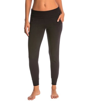 Beyond Yoga Cozy Fleece Black Joggers 