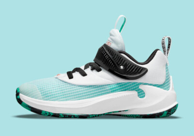 Nike Zoom Freak 3 Men\'s White/Teal Sneakers Size 12 First Look: Nike Zoom Freak 3  main image 4