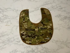 Tiny Trooper Army Future Recruit Baby Bib Camo Camoflauge Cotton Green C2