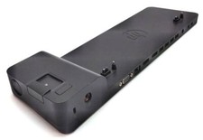HP 2013 VGA USB Ethernet UltraSlim Genuine Docking Station EliteBook HSTNN-1X10