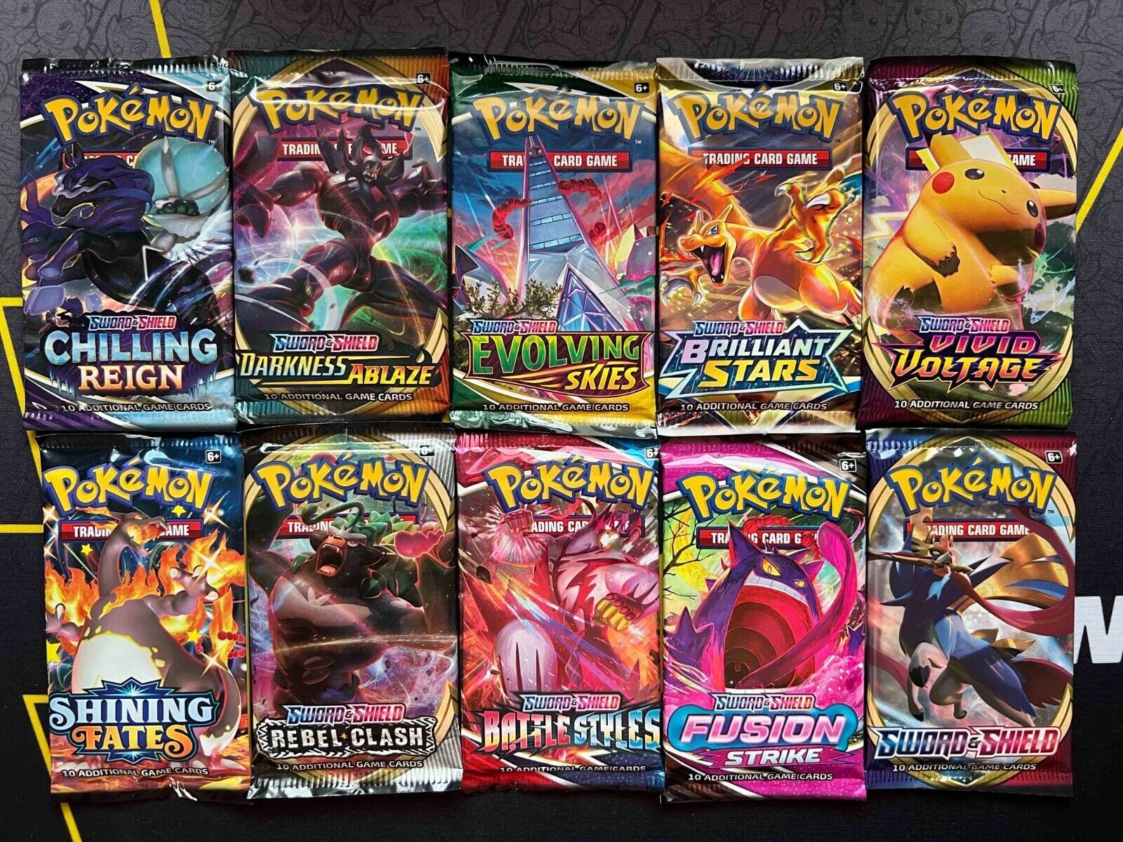 Pokemon TCG Booster Pack Choose Your Set XY - Scarlet & Violet Free Vintage WOTC