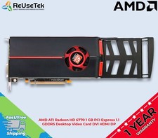 Scheda video desktop AMD ATI Radeon HD 6770 1 GB PCI Express 1.1 GDDR5 DVI HDMI DP