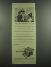 1953 Imperial Typewriter Ad - There is much to be gained thumbnail