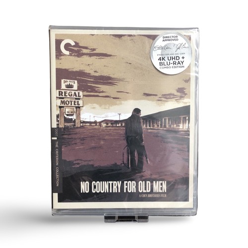 Criterion Collection NO COUNTRY FOR OLD MEN 4K UHD + Blu-ray - Afbeelding 1 van 2