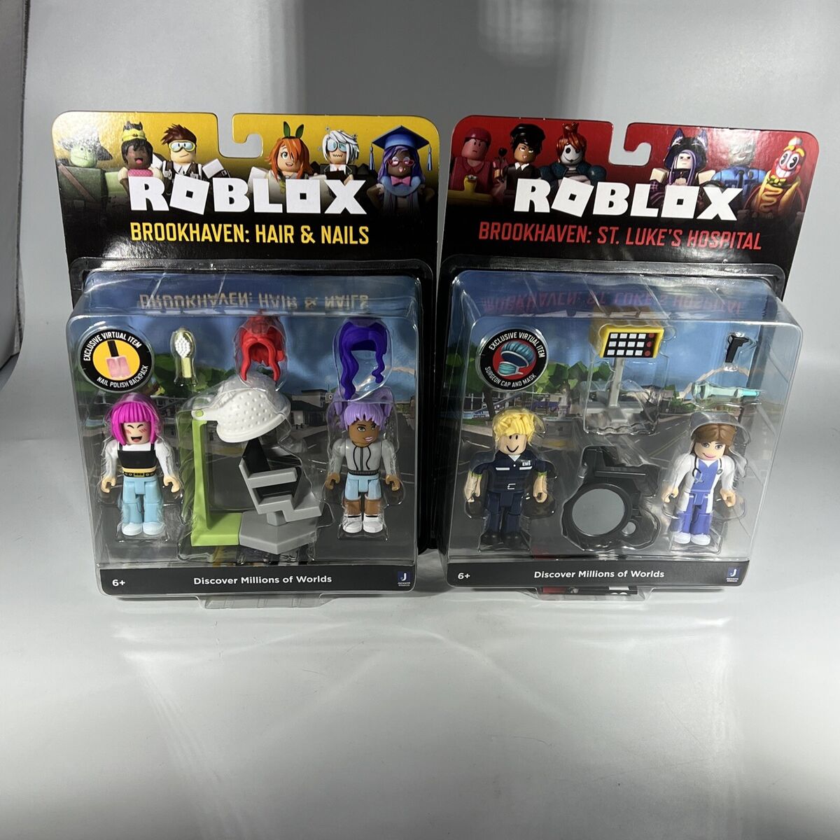 Roblox Brookhaven St. Luke's Hospital Figure Pack Brand new!!