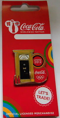 Pin's JO Londres 2012 – Partenariat Coca-Cola – 10 Downing Street – Occasion