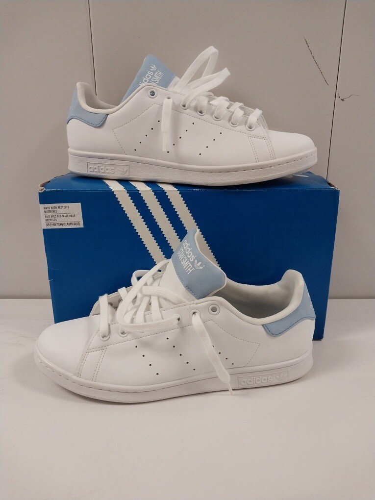 ★アディダス Originals★Stan Smith★White Blue Dawn Size 10 - adidas Stan Smith White Blue Dawn | eBay
