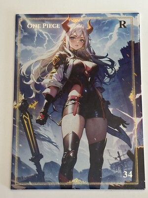 YAMATO R 34 ONE PIECE BLOOMING PASSION Anime Collectible Card