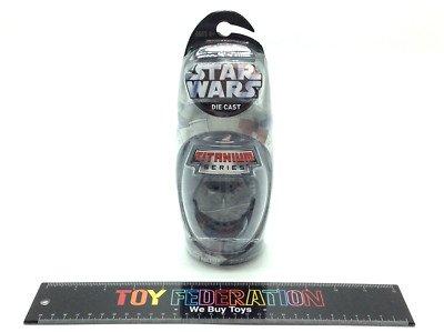 Star Wars Titanium Series Battle Ravaged MILLENNIUM FALCON