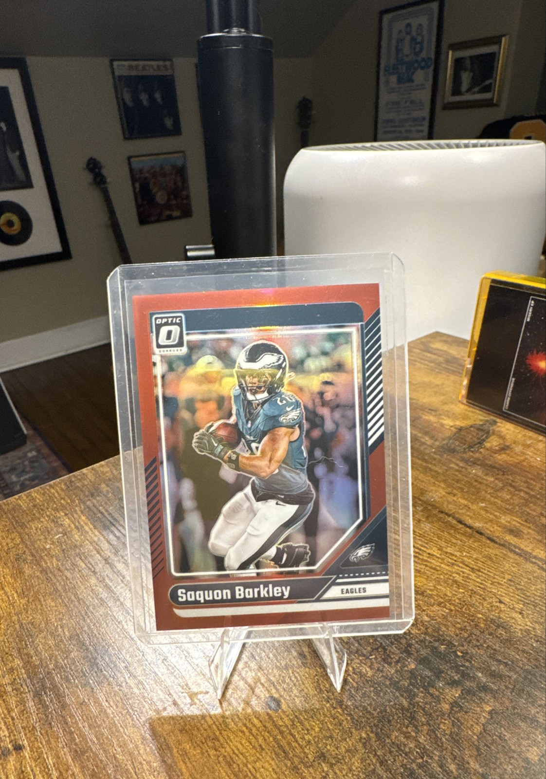 2024 Panini Donruss Optic - Saquon Barkley #159 Red Prizm /125