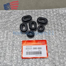 OEM! 6X Side Cover Rubber Grommets 83551-300-000 For Honda CB350/450/500/550/650