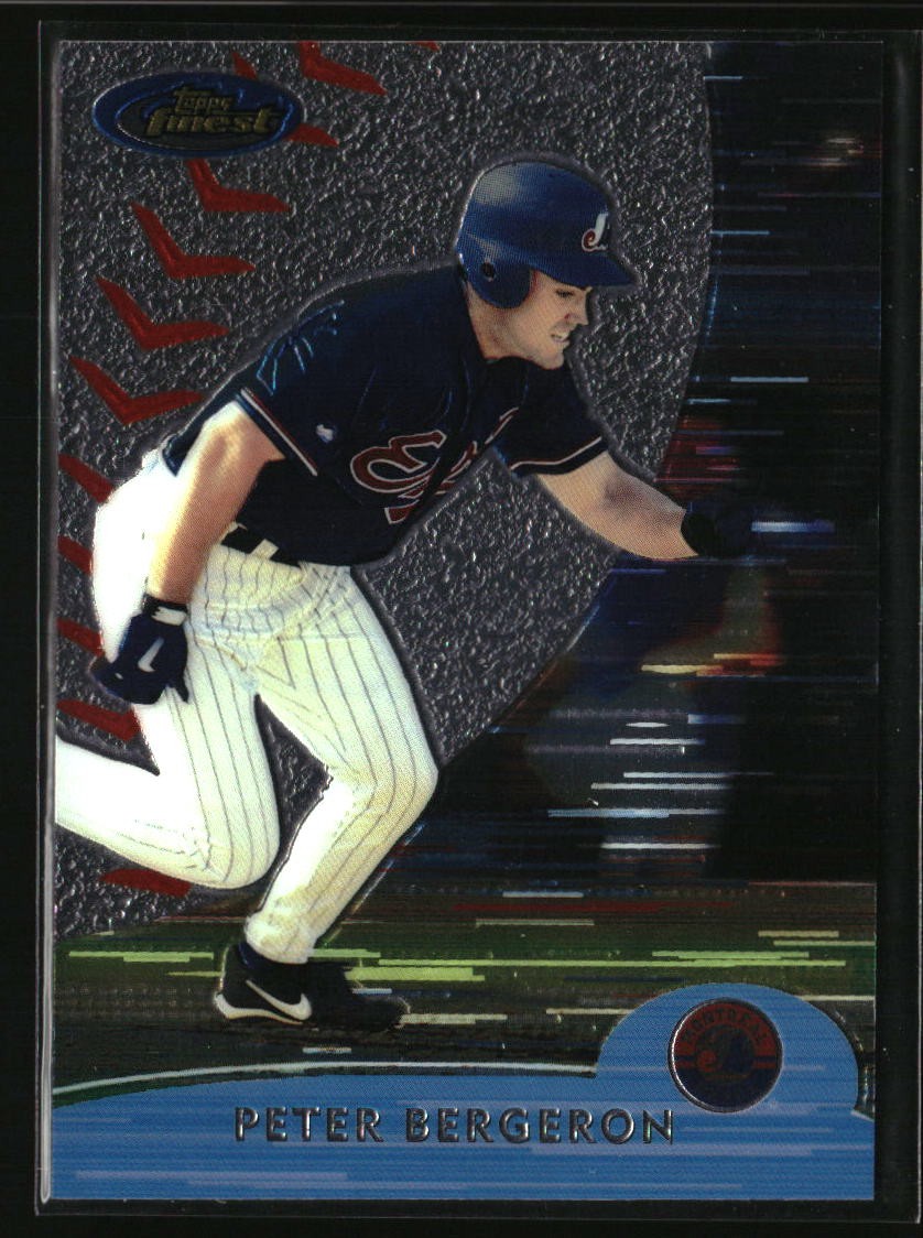 2000 Finest Peter Bergeron #239 Montreal Expos
