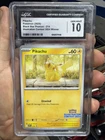 2025 POKEMON Black Star PROMO ILLUSTRATION CONTEST 2024 #214 PIKACHU CGC 10