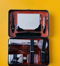 Beauty Case Uomo - Set toilette da viaggio anni '60 vintage