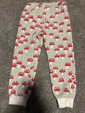 Winter water factory sweatpants mushroom size 6y