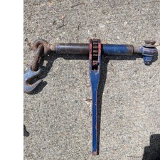 Ratchet Chain Binder 38-12 Inch 9200 Lbs Wll Heavy Duty Cargo Tie Down Blue