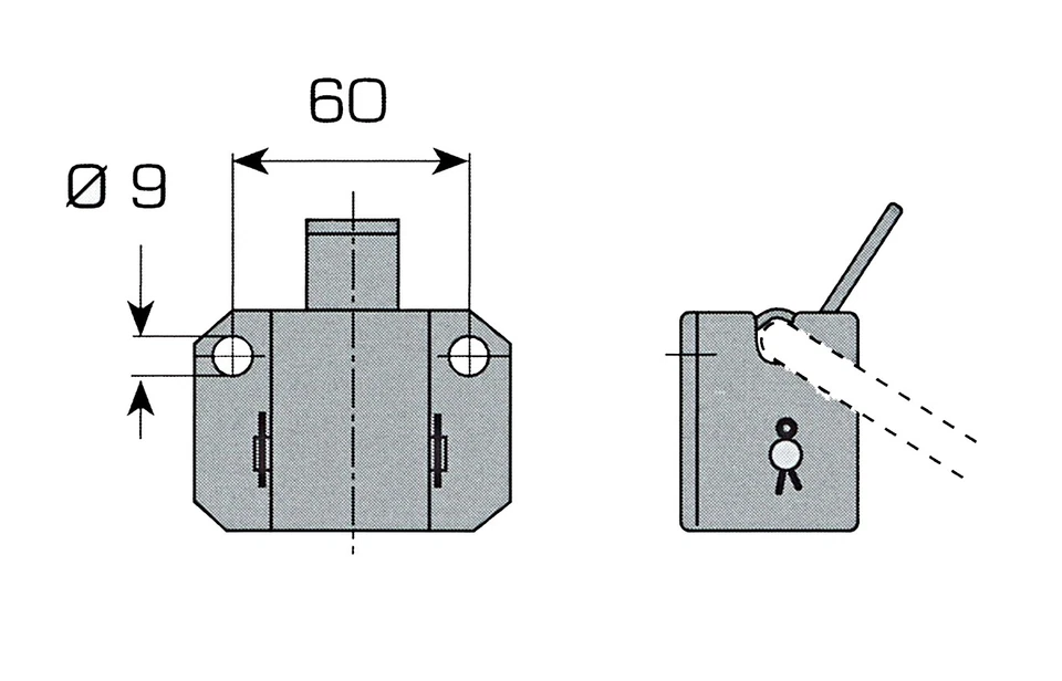 Oberlenkerhalterung Oberlenker-Halter universal universel - Bild 3 von 3