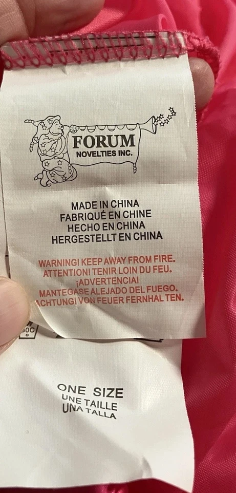 Lo último Rosa Falda En Capas Vestido Elegante Halloween Años 80 Disfraz. Adulto hasta talla 16 Foto 3 de 3