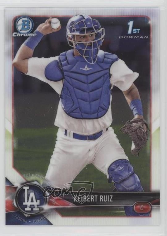 2018 Bowman Chrome Prospects Keibert Ruiz #BCP79 uk2