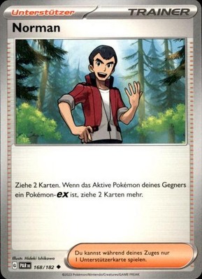 Pokémon Norman Paradox Rift #168 (6547)