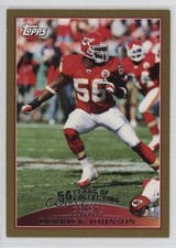2009 Topps Gold 800/2009 Derrick Johnson #253 qh5