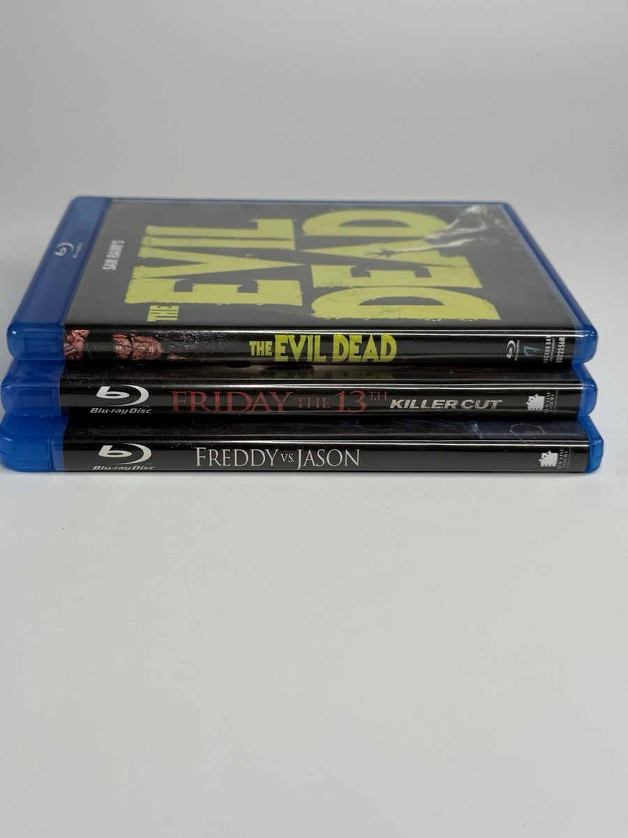 Evil Dead, Friday the 13th & Freddy vs Jason Blu Ray Lot | eBay