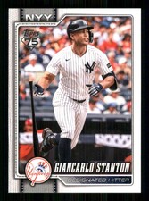 2026 Topps #341 Giancarlo Stanton New York Yankees 63694