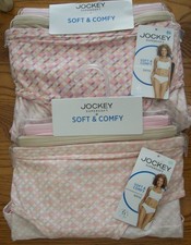 3 JOCKEY Supersoft Bikinis Soft  Comfy Panties Size 6 / 7 / 8 / 9
