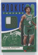 2019 Panini Absolute Memorabilia Rookie Threads Level 2 15/25 Carsen Edwards 5yi