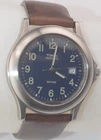 Vintage 90s Timex Indiglo Blue date dial New battery runs great ''GUARANTEED''