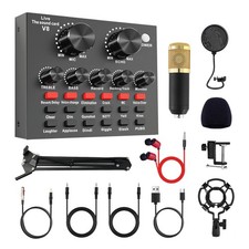 Podcast Microphone Equipment Bundle, BM-800 C...