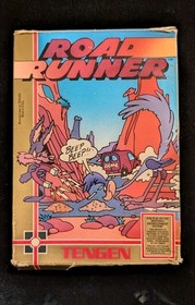 1989 NES Road Runner By Tengen W/ Box & Manual Nintendo Tested
