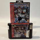 RoboCop 3 Sega Genesis Action Shooter Platformer Video Game Cartridge With Case