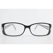 Modo Genevieve Boutique Swagger Eyeglasses Black Crystal Rhinestone 55-15 37283