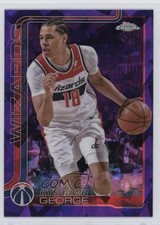 2025-26 Topps Chrome Sapphire Edition Purple /75 Kyshawn George #237 go9
