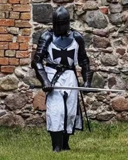 Medieval Knight Close Helmet Armor Steel Battle 18 Gauge Steel LARP Reenactment