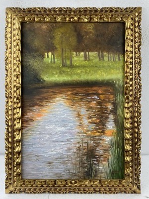 Gustav Klimt Oil On Canvas (Handmade) signed and stamped