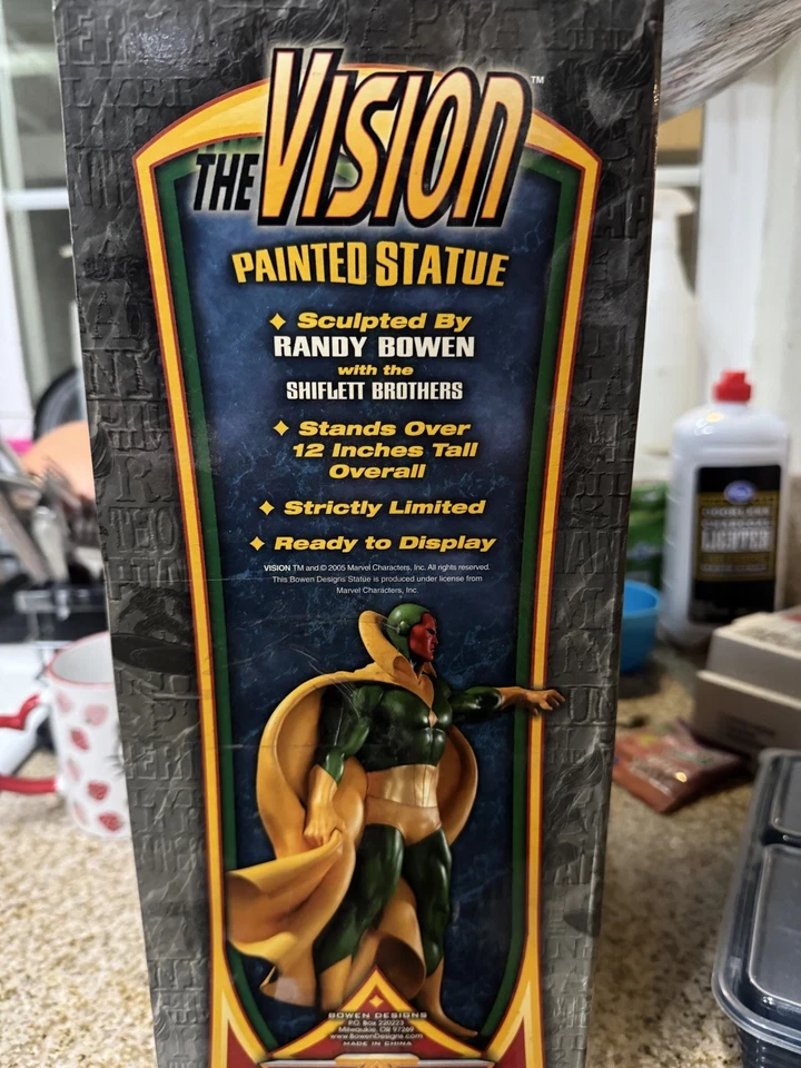 Estatua de Bowen The Vision - Marvel Avengers #/2000 Foto 4 de 4