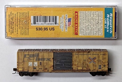 MTL Micro-Trains 02544443 C&O 400785 Railbox Repatch FW desgastado de fábrica | Zustand: New