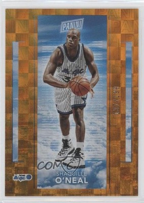 2023 Panini National Convention Orange 137/199 Shaquille O'Neal #N-SO HOF 1u1
