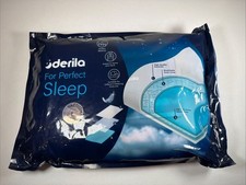 DERILA Ergonomic Memory Foam Pillow Perfect Sleep New Factory Sealed 50x30x10cm