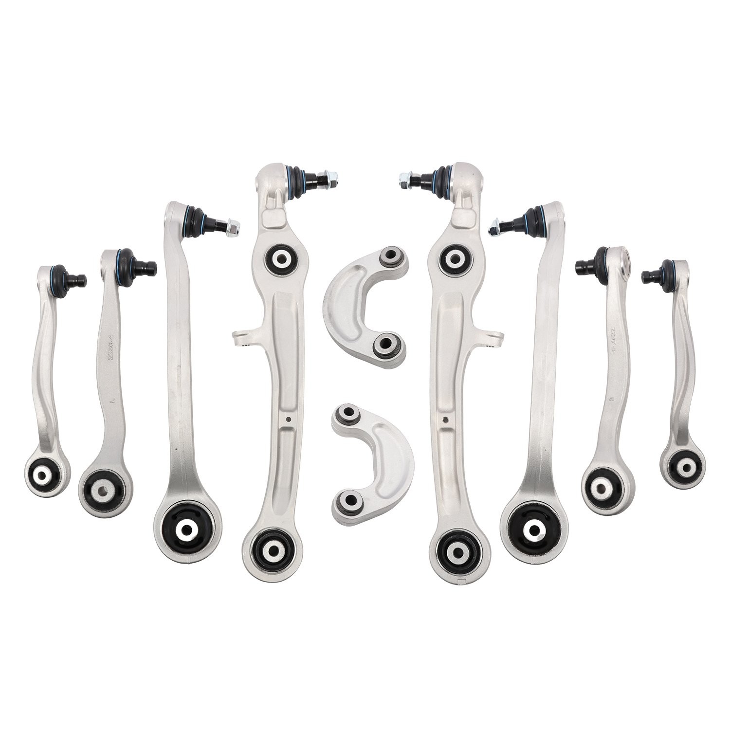 For Bentley Gt Gtc Flying Spur Front Upper Lower Suspension Control Arms Set Kit